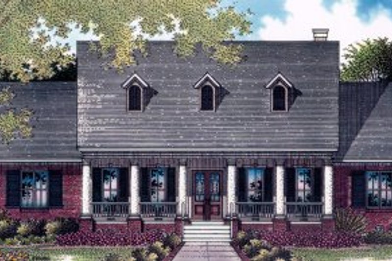 Home Plan - Traditional Exterior - Front Elevation Plan #14-101