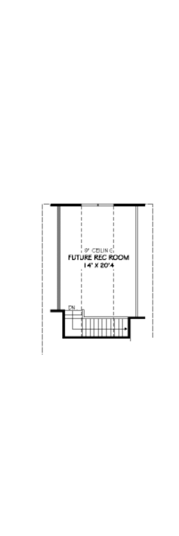 European Floor Plan - Upper Floor Plan #424-123