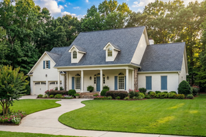 Country Exterior - Front Elevation Plan #17-2093