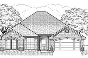 Traditional Exterior - Front Elevation Plan #65-435