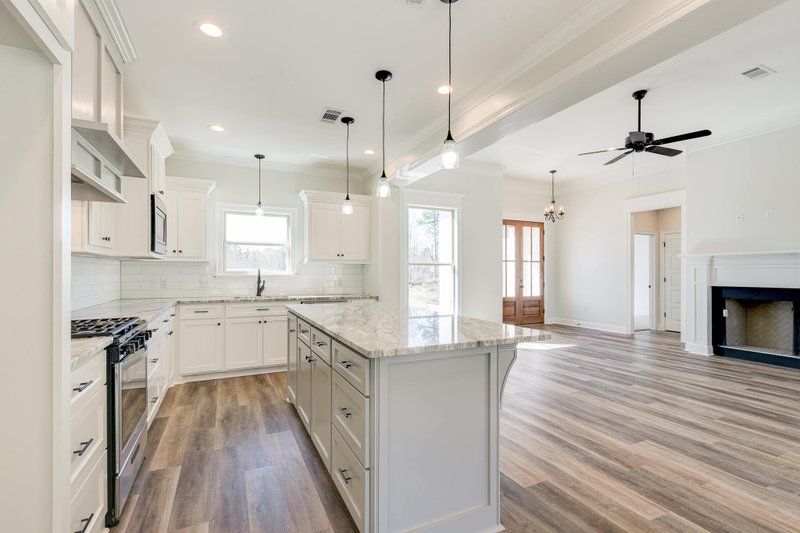 Dream House Plan - Interior - Kitchen 3 for European House Plan #430-110 - 3 bed, 2 bath