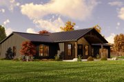 Barndominium Style House Plan - 2 Beds 2 Baths 1737 Sq/Ft Plan #1064-267 