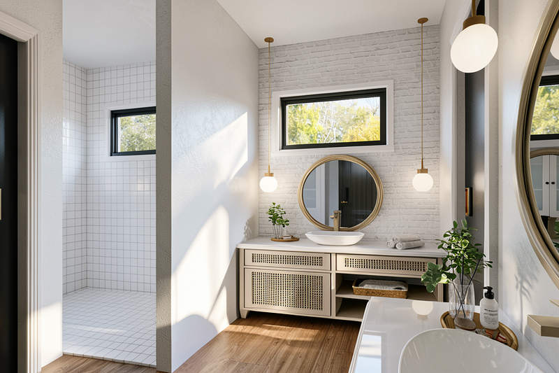 Dream House Plan - Interior - Master Bathroom for Ranch House Plan #1064-506 - 3 bed, 3.5 bath