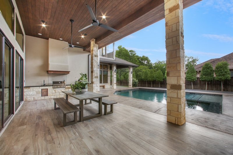 Architectural House Design - Exterior - Outdoor Living for Contemporary House Plan #935-5 - 4 bed, 4 bath