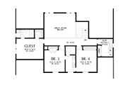 Contemporary Style House Plan - 4 Beds 3.5 Baths 3032 Sq/Ft Plan #48-1003 