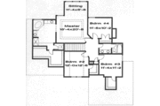 Traditional Style House Plan - 4 Beds 2.5 Baths 2380 Sq/Ft Plan #6-132 