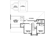 European Style House Plan - 3 Beds 2.5 Baths 1793 Sq/Ft Plan #81-478 