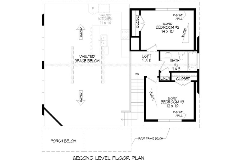 Dream House Plan - Floor Plan - Upper Floor for Country House Plan #932-1020 - 3 bed, 2.5 bath