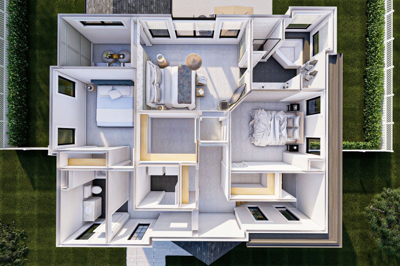 Architectural House Design - Interior - Other for European House Plan #455-177 - 3 bed, 2.5 bath