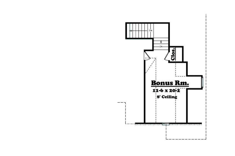 Home Plan - Optional Bonus Level