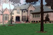 European Style House Plan - 4 Beds 4.5 Baths 4268 Sq/Ft Plan #52-170 