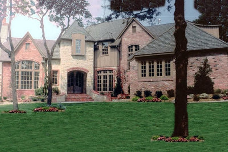 Dream House Plan - European Exterior - Front Elevation Plan #52-170