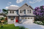 Craftsman Style House Plan - 5 Beds 2.5 Baths 1868 Sq/Ft Plan #53-706 