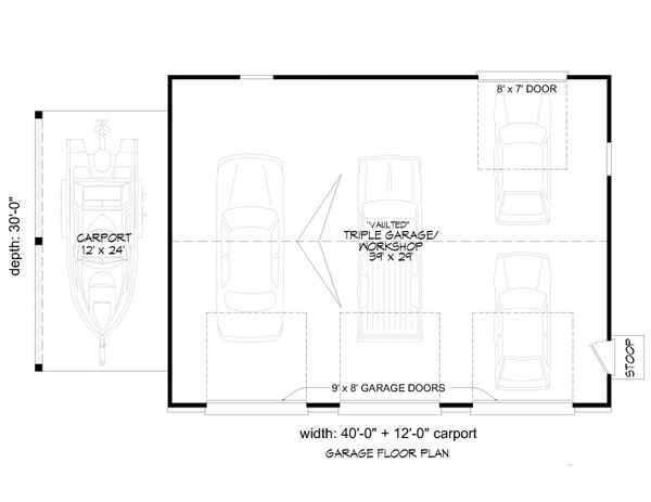 Dream House Plan - Country Floor Plan - Main Floor Plan #932-374