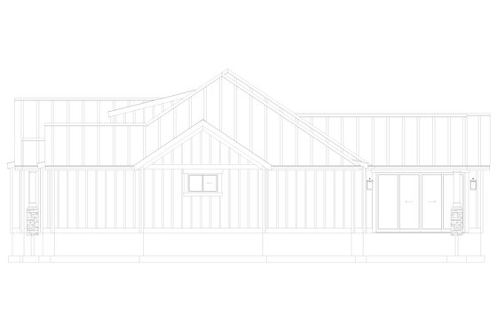 Exterior - Other Elevation 1 for Farmhouse House Plan #1060-169 - 3 bed, 2.5 bath