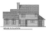 Traditional Style House Plan - 3 Beds 2.5 Baths 1912 Sq/Ft Plan #70-238 