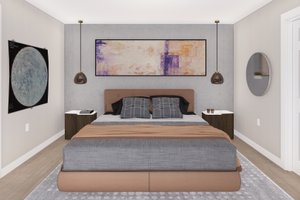 Interior - Master Bedroom for Traditional House Plan #1060-303 - 3 bed, 2.5 bath