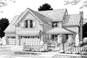 Traditional Style House Plan - 4 Beds 2.5 Baths 2241 Sq/Ft Plan #20-373 