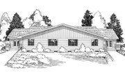 Ranch Style House Plan - 3 Beds 2 Baths 2860 Sq/Ft Plan #312-597 