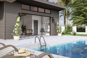 Modern Style House Plan - 0 Beds 1 Baths 345 Sq/Ft Plan #455-469 