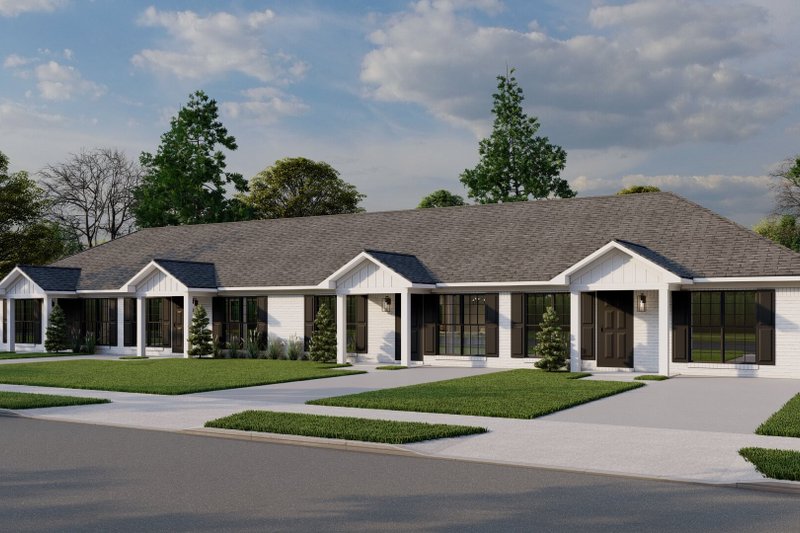 House Plan Design - Exterior - Other Elevation for Traditional House Plan #923-397 - 2 bed, 1 bath