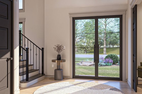 Interior - Entry for Modern House Plan #455-358 - 4 bed, 3.5 bath