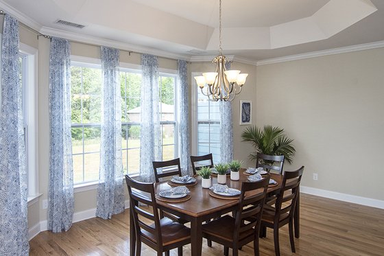 Interior - Dining Room for European House Plan #929-3 - 4 bed, 3 bath