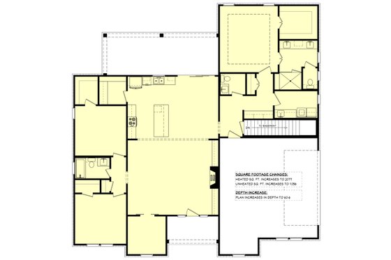 Floor Plan - Other Floor for Farmhouse House Plan #430-278 - 3 bed, 2.5 bath