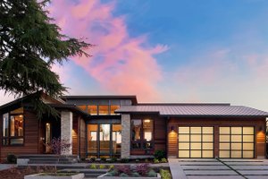 House Design - Modern Exterior - Front Elevation Plan #48-457