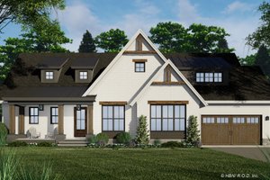 Farmhouse Exterior - Front Elevation Plan #51-1246