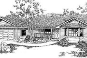 Ranch Style House Plan - 2 Beds 2.5 Baths 1499 Sq/Ft Plan #60-144 
