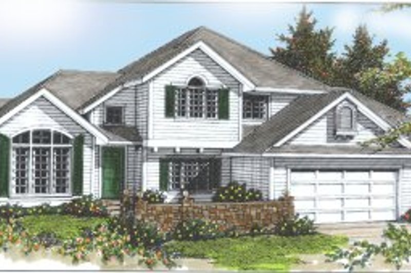 Dream House Plan - Traditional Exterior - Front Elevation Plan #97-220