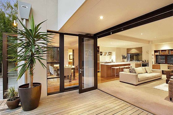 Exterior - Outdoor Living for Modern House Plan #496-1 - 5 bed, 2.5 bath