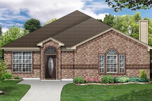 Traditional Exterior - Front Elevation Plan #84-354