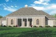 European Style House Plan - 3 Beds 2 Baths 2000 Sq/Ft Plan #45-136 