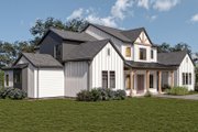 Farmhouse Style House Plan - 5 Beds 4 Baths 4014 Sq/Ft Plan #1112-10 