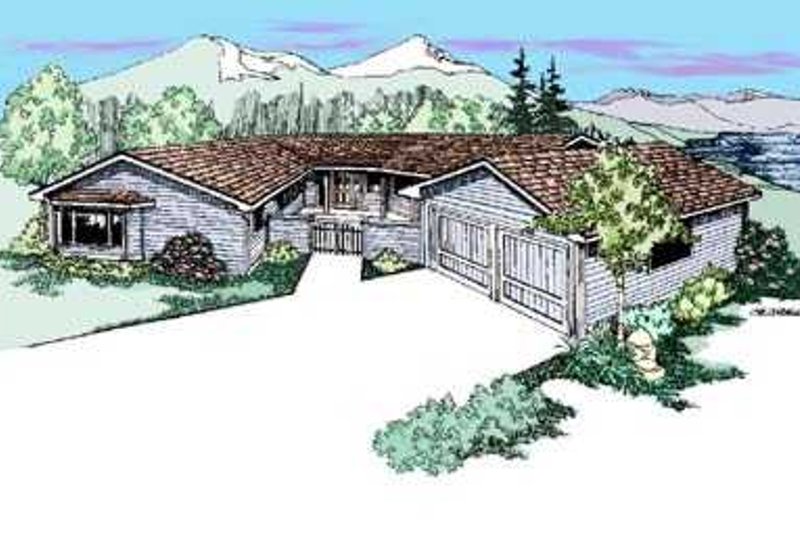 Dream House Plan - Traditional Exterior - Front Elevation Plan #60-478