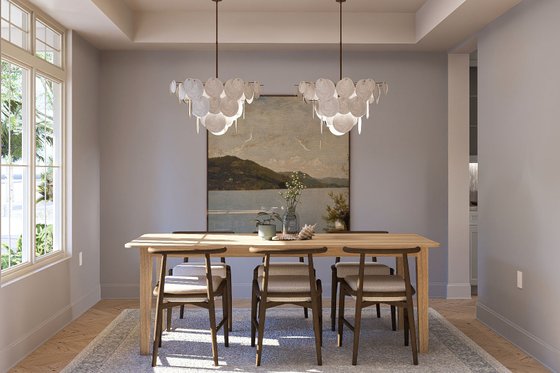 Interior - Dining Room 1 for Cottage House Plan #455-210 - 4 bed, 3 bath