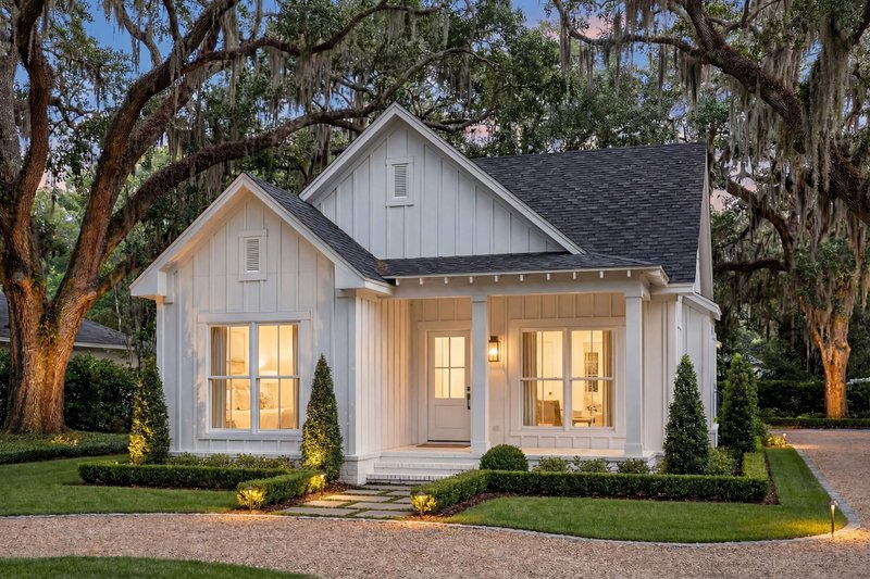Architectural House Design - Exterior - Front Elevation 7 for Cottage House Plan #430-40 - 3 bed, 2 bath