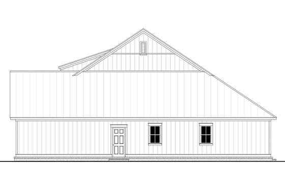 Exterior - Other Elevation 1 for Farmhouse House Plan #430-264 - 3 bed, 2.5 bath