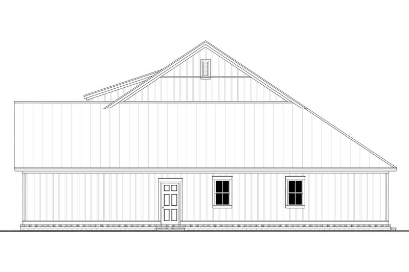 House Blueprint - Exterior - Other Elevation 1 for Farmhouse House Plan #430-264 - 3 bed, 2.5 bath