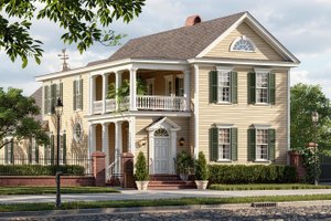 House Blueprint - Southern Photo Plan #137-379