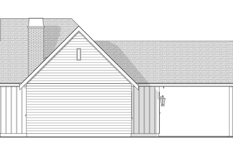 Dream House Plan - Exterior - Other Elevation for Farmhouse House Plan #1114-8 - 2 bed, 2 bath