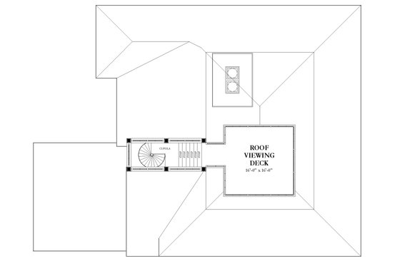 Floor Plan - Other Floor for Beach House Plan #1058-219 - 4 bed, 4 bath