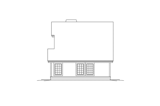 Exterior - Other Elevation House Plan #57-596 - 1 bed, 1 bath