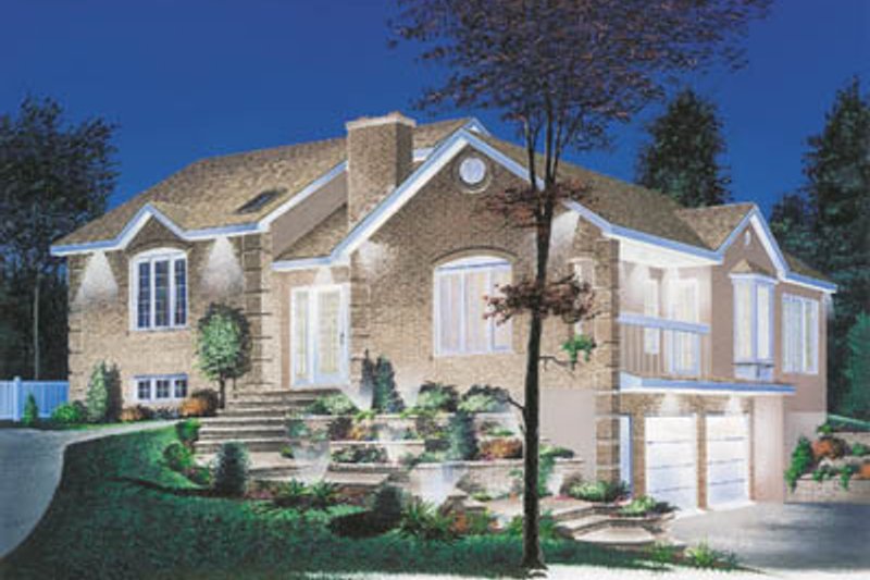 Home Plan - Modern Exterior - Front Elevation Plan #23-151