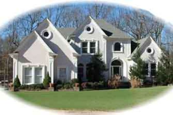 Exterior - Front Elevation for European House Plan #81-558 - 3 bed, 2.5 bath