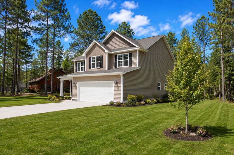 Dream House Plan - Exterior - Front Elevation 5 for Traditional House Plan #20-2196 - 4 bed, 3 bath