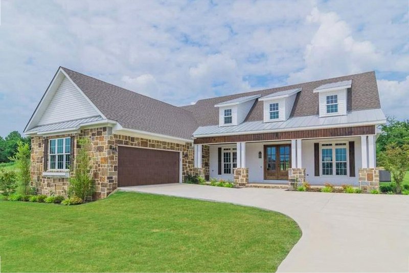 Home Plan - Exterior - Front Elevation 3 for Country House Plan #17-2993 - 4 bed, 3.5 bath