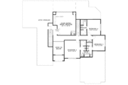 European Style House Plan - 4 Beds 5 Baths 4360 Sq/Ft Plan #17-577 